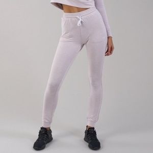 Gymshark Solace Bottoms - Chalk Pink Marl (XS)